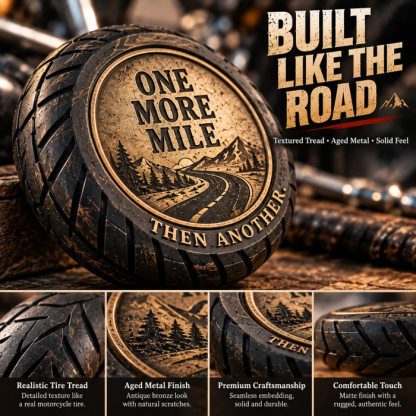 🏍️🛞 One More Mile™ Pocket Hug for Riders
