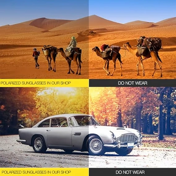 🕶️✨Geometric Frame Double Beam Sun Protection Sunglasses