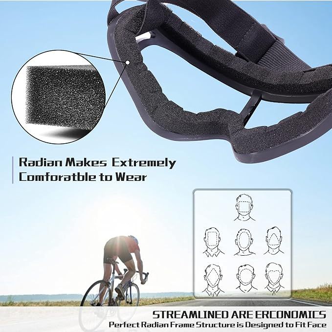X400 Windproof and Dustproof Motorcycle & Sports Goggles