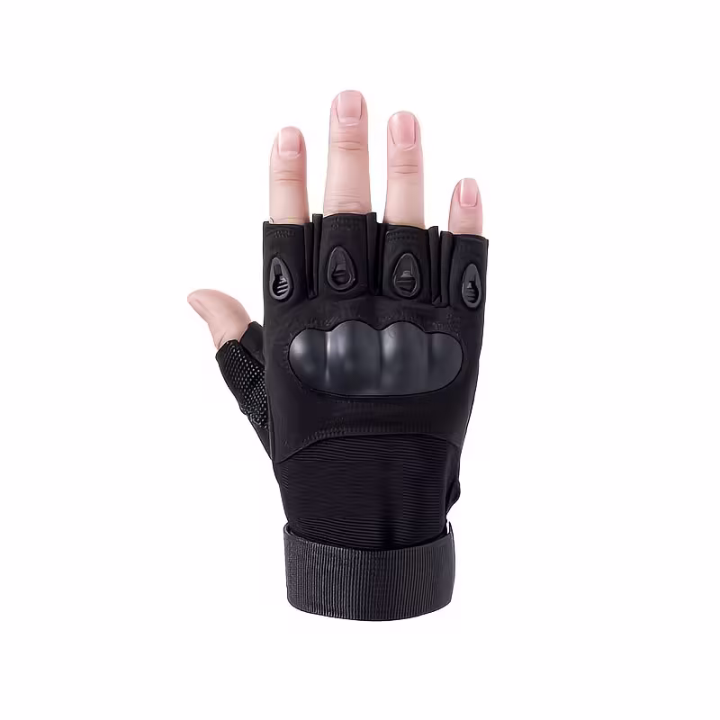 Motorcycle Riding Protective Tactical Half-Finger Gloves