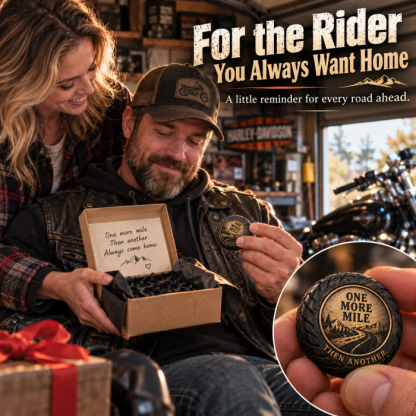 🏍️🛞 One More Mile™ Pocket Hug for Riders