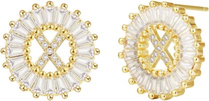 【LAST DAY 49% OFF】Initial Letter Pendant Earrings