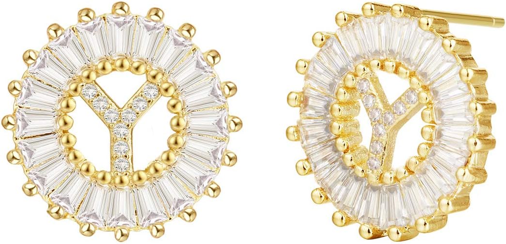 【LAST DAY 49% OFF】Initial Letter Pendant Earrings