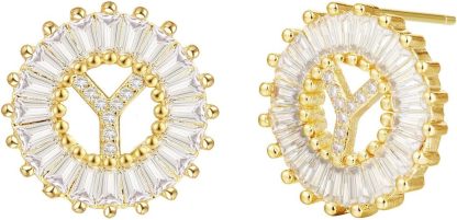 【LAST DAY 49% OFF】Initial Letter Pendant Earrings