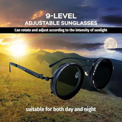 💥Last Day Promotion 49% OFF -🌟Retro Adjustable Tint Polarized Sunglasses