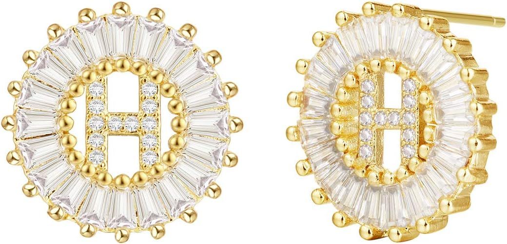 【LAST DAY 49% OFF】Initial Letter Pendant Earrings