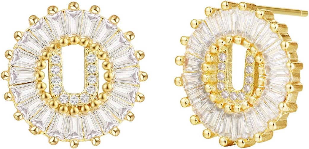 【LAST DAY 49% OFF】Initial Letter Pendant Earrings