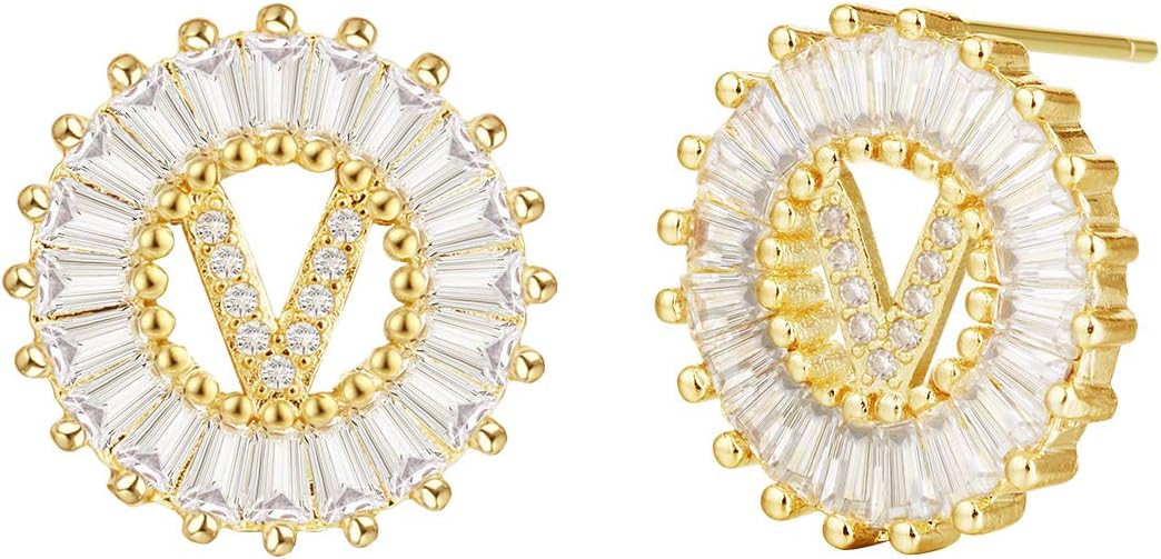 【LAST DAY 49% OFF】Initial Letter Pendant Earrings