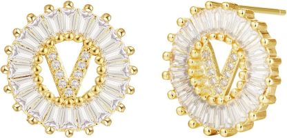 【LAST DAY 49% OFF】Initial Letter Pendant Earrings