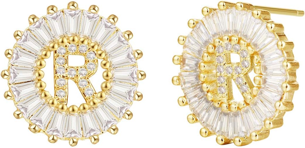 【LAST DAY 49% OFF】Initial Letter Pendant Earrings