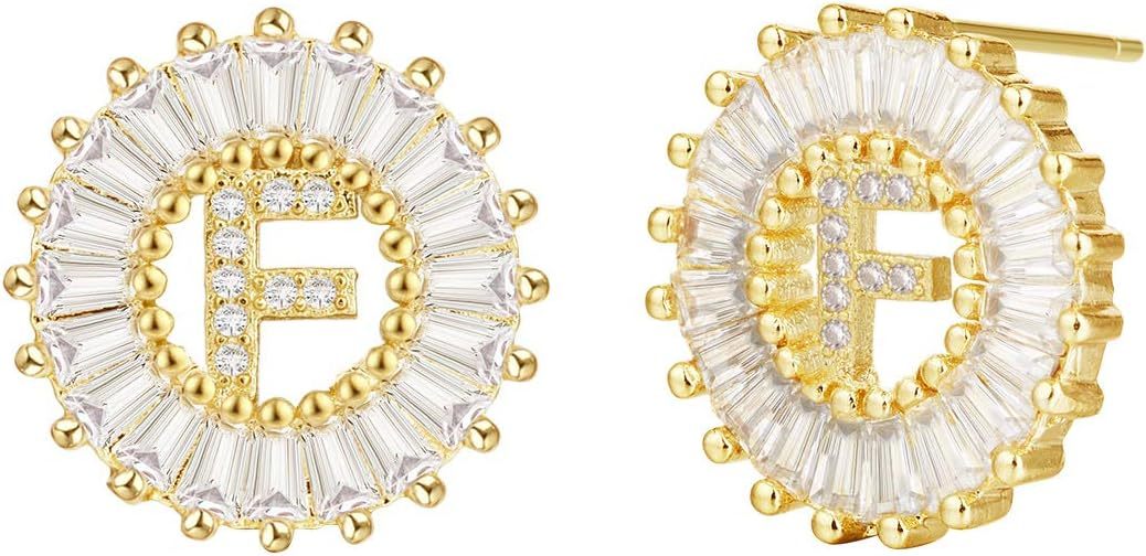 【LAST DAY 49% OFF】Initial Letter Pendant Earrings