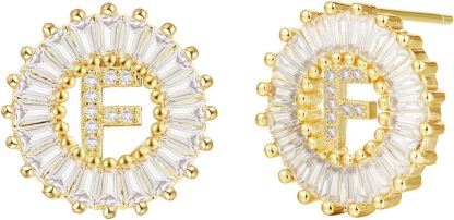 【LAST DAY 49% OFF】Initial Letter Pendant Earrings