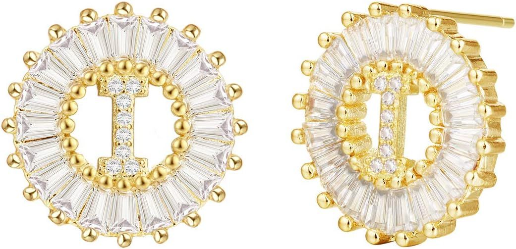 【LAST DAY 49% OFF】Initial Letter Pendant Earrings