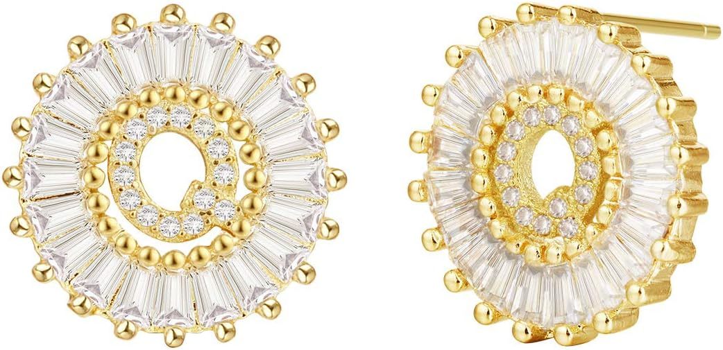 【LAST DAY 49% OFF】Initial Letter Pendant Earrings