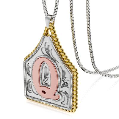 Custom Handmade Cow Tag Western Necklace