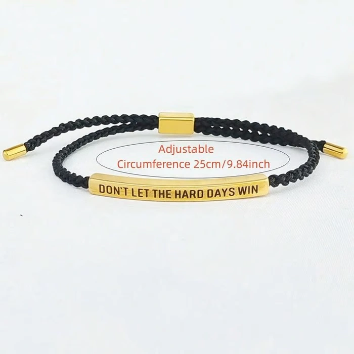 Don't Let The Hard Days Win Inspire Bracelet
