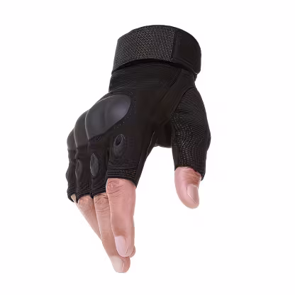 Motorcycle Riding Protective Tactical Half-Finger Gloves