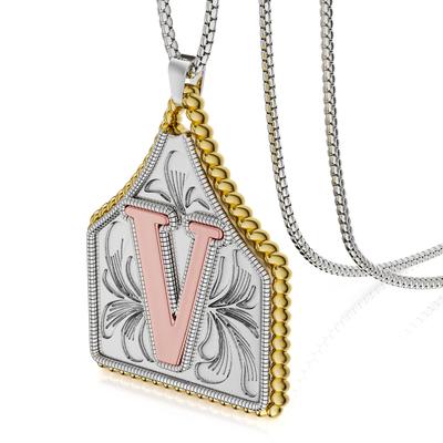 Custom Handmade Cow Tag Western Necklace