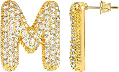 Initial Letter Earrings