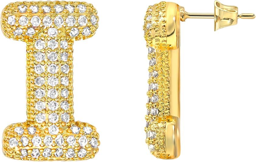 Initial Letter Earrings