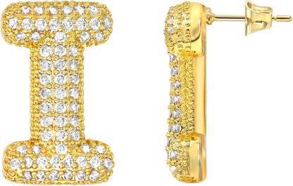 Initial Letter Earrings