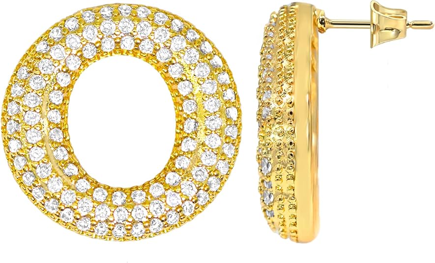 Initial Letter Earrings