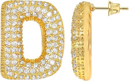 Initial Letter Earrings