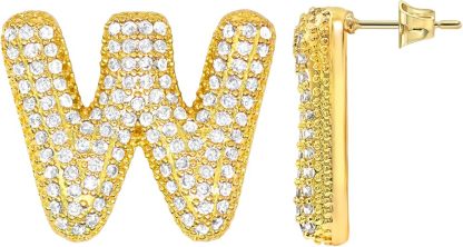 Initial Letter Earrings