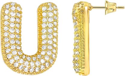 Initial Letter Earrings