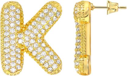 Initial Letter Earrings