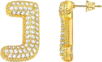 Initial Letter Earrings