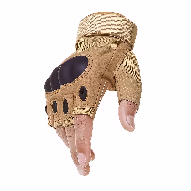 Motorcycle Riding Protective Tactical Half-Finger Gloves