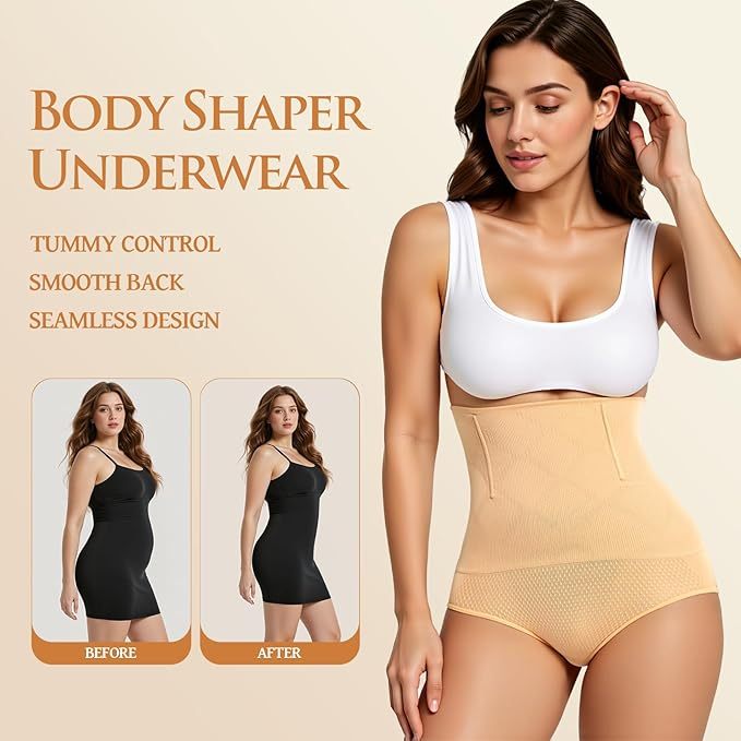High Waist Tummy Control Shapewear Panties