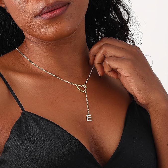 🔥Limited Inventory Available⚡Letter Heart Design Personalized Trendy Charm Necklaces