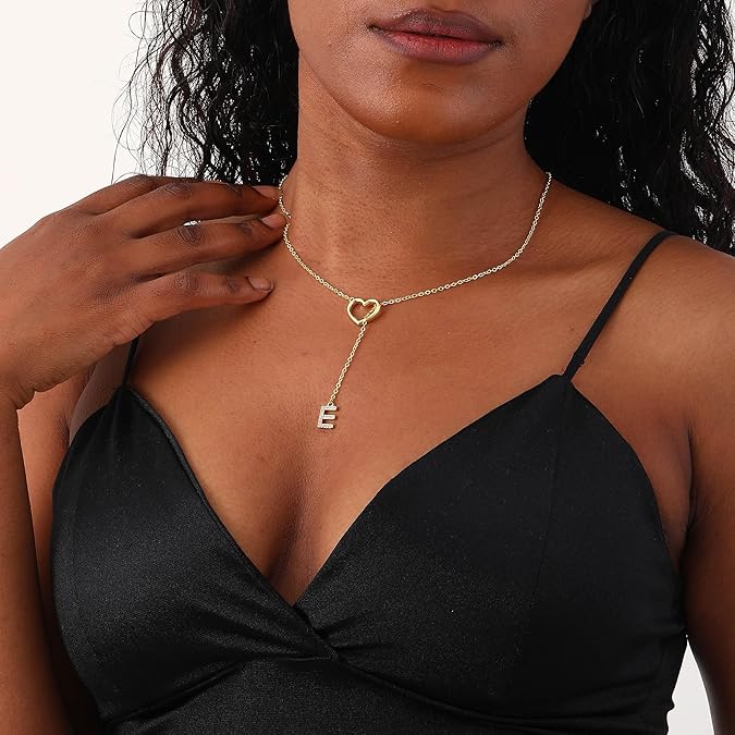 🔥Limited Inventory Available⚡Letter Heart Design Personalized Trendy Charm Necklaces