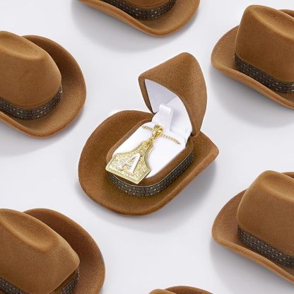 Western Cowgirl Initial Necklace