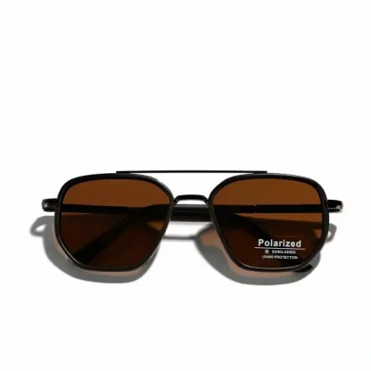 🕶️✨Geometric Frame Double Beam Sun Protection Sunglasses