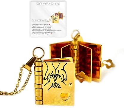 FOR DAUGHTER - MY INCREDIBLE DAUGHTER BOOK NECKLACE