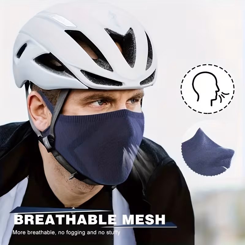 2-Pack Half Face Mask for Motorcycle Cycling
