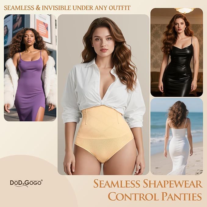 High Waist Tummy Control Shapewear Panties