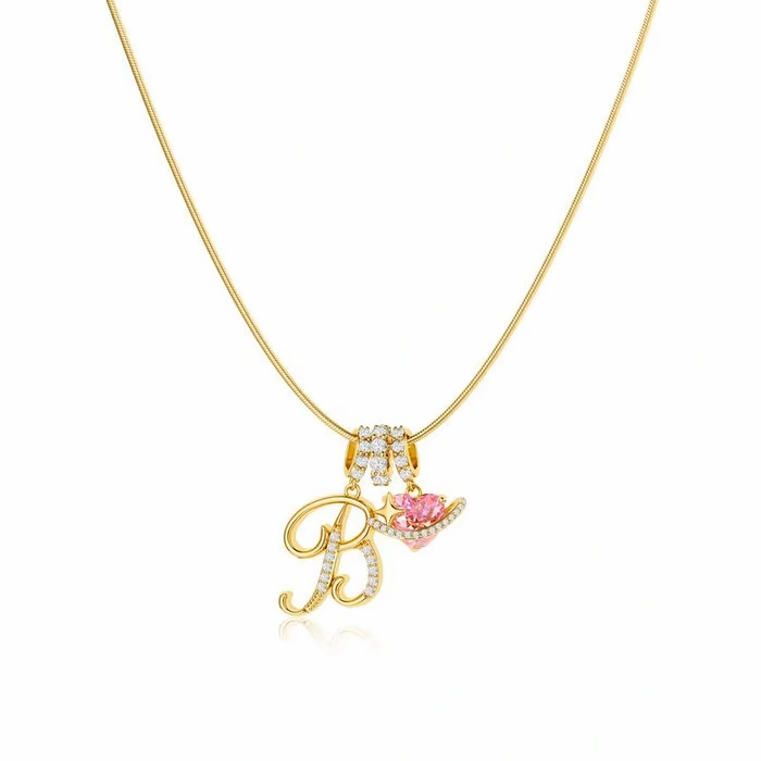 🔥2026 New Year Sale- 49% OFF🔥14K Gold Plated 3-Layering Initial A-Z Letter Pendant Necklaces