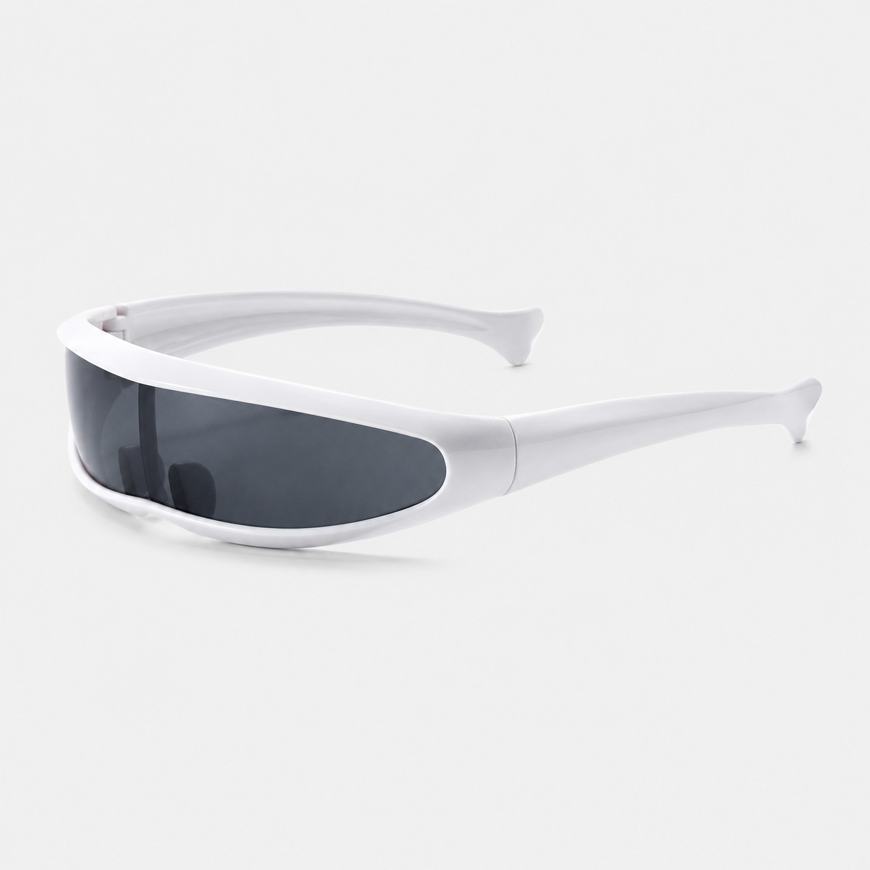 Low-Profile Wraparound Motorcycle Sunglasses