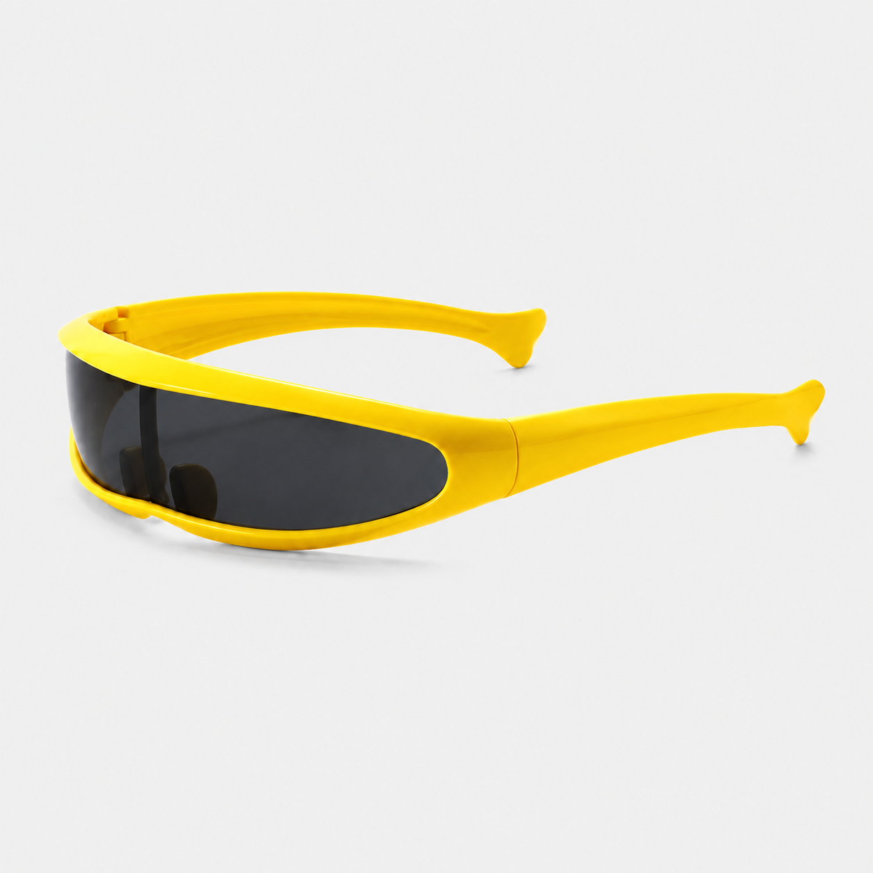 Low-Profile Wraparound Motorcycle Sunglasses