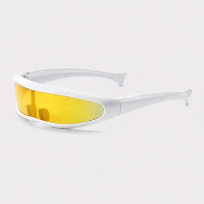 Low-Profile Wraparound Motorcycle Sunglasses