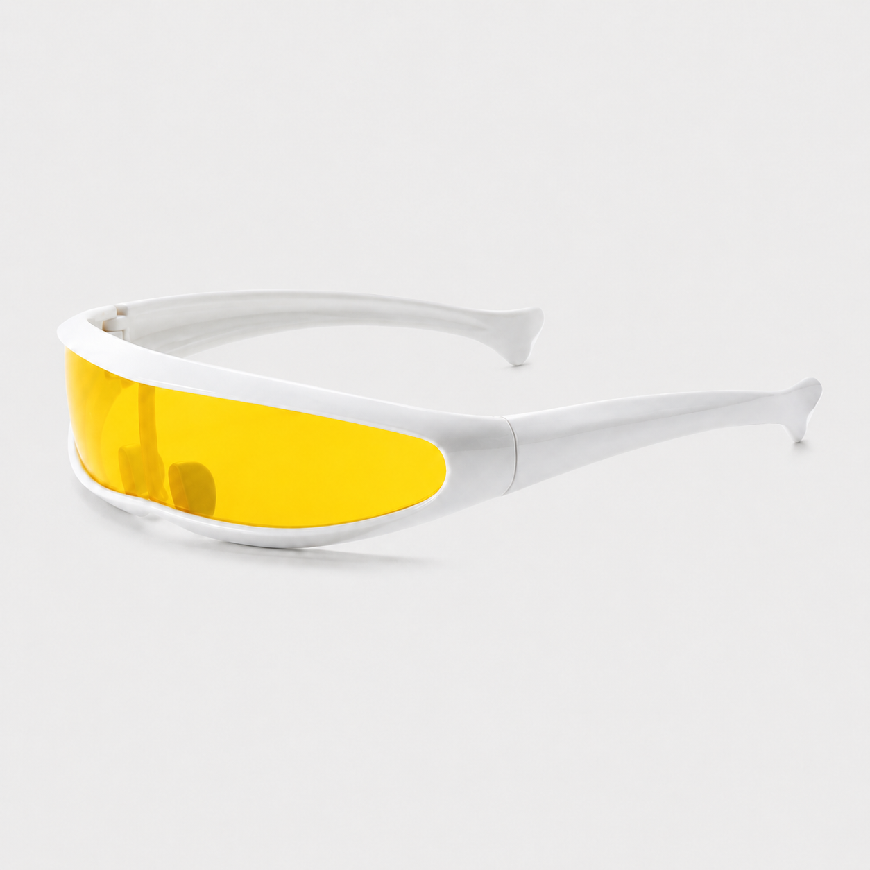 Low-Profile Wraparound Motorcycle Sunglasses
