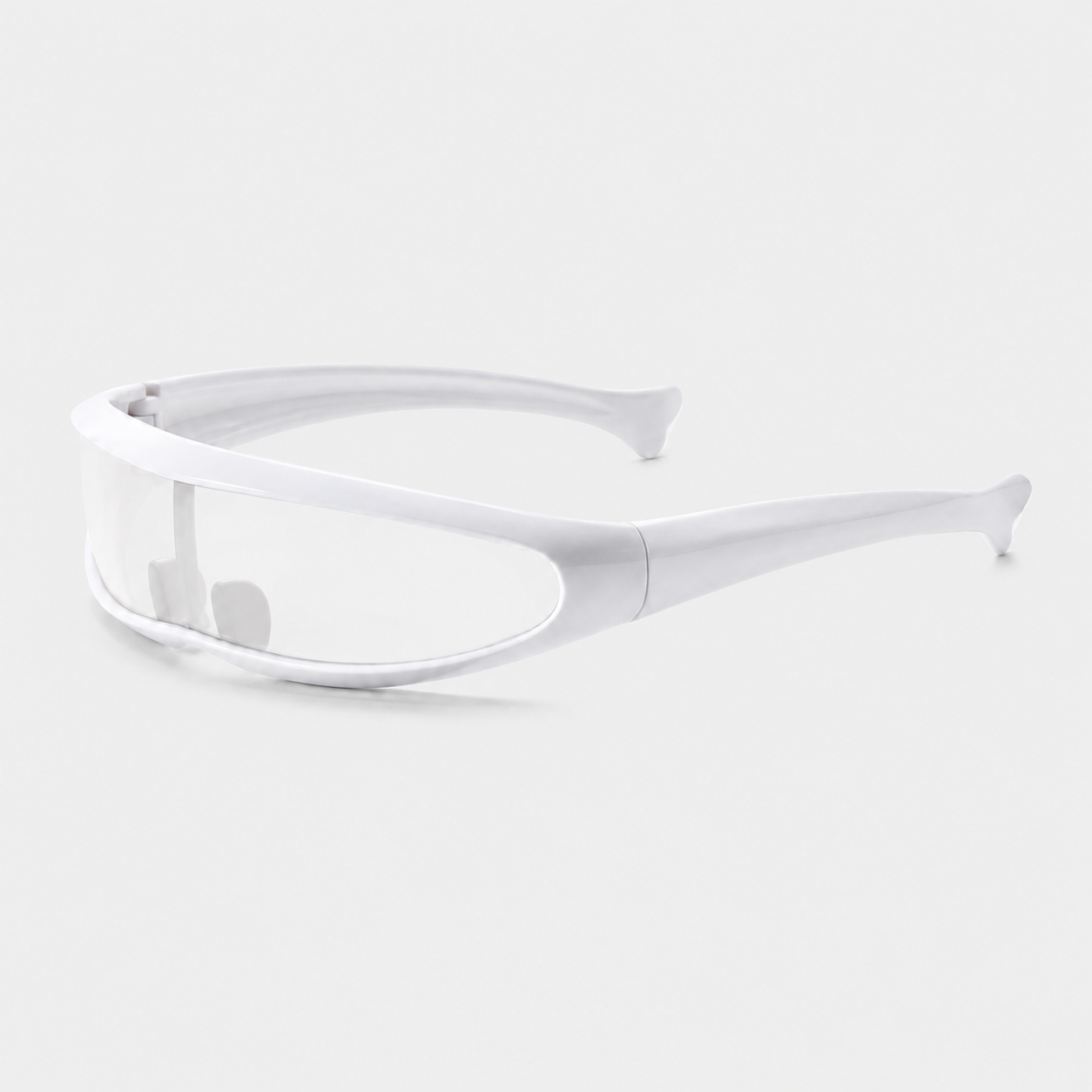 Low-Profile Wraparound Motorcycle Sunglasses
