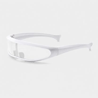 Low-Profile Wraparound Motorcycle Sunglasses