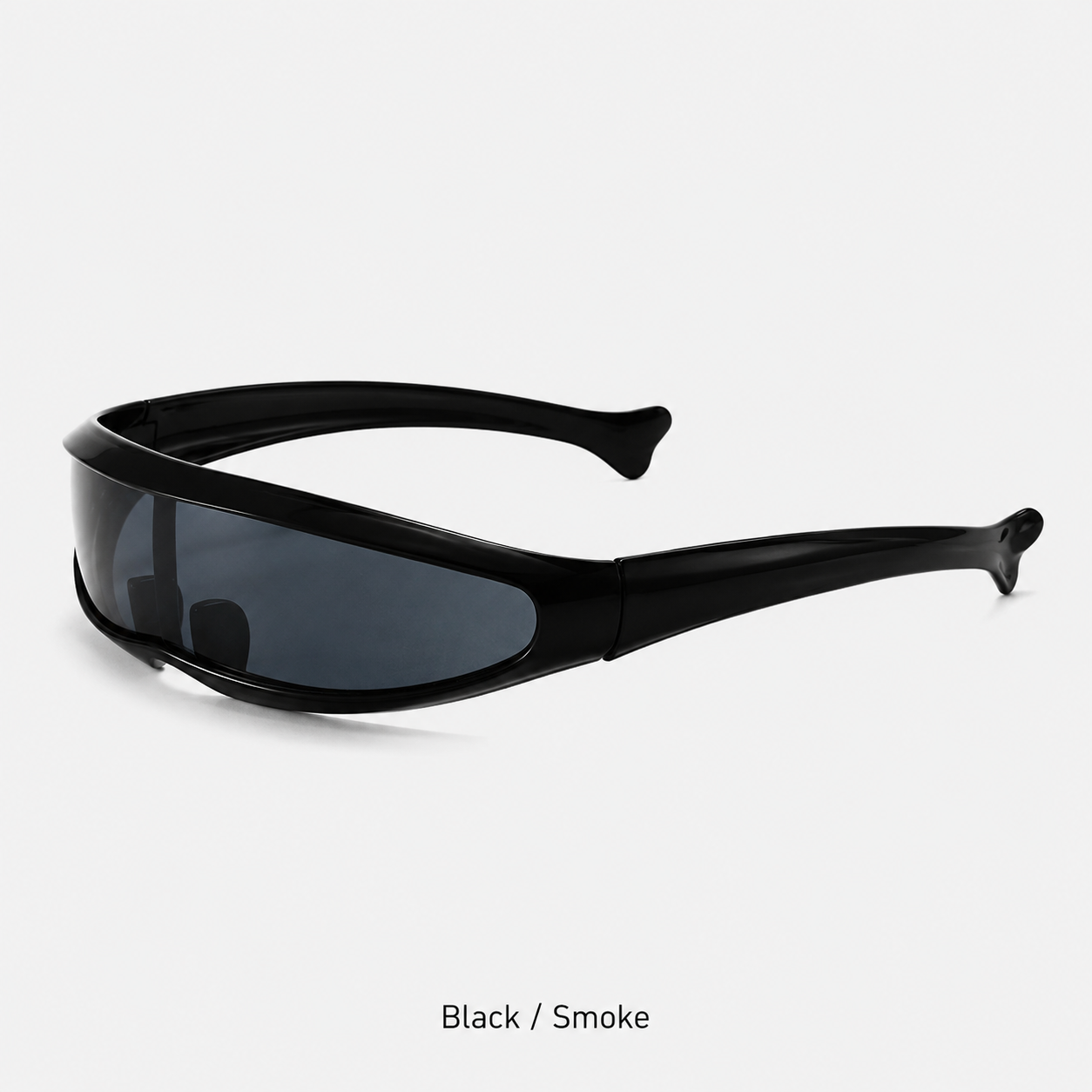 Low-Profile Wraparound Motorcycle Sunglasses