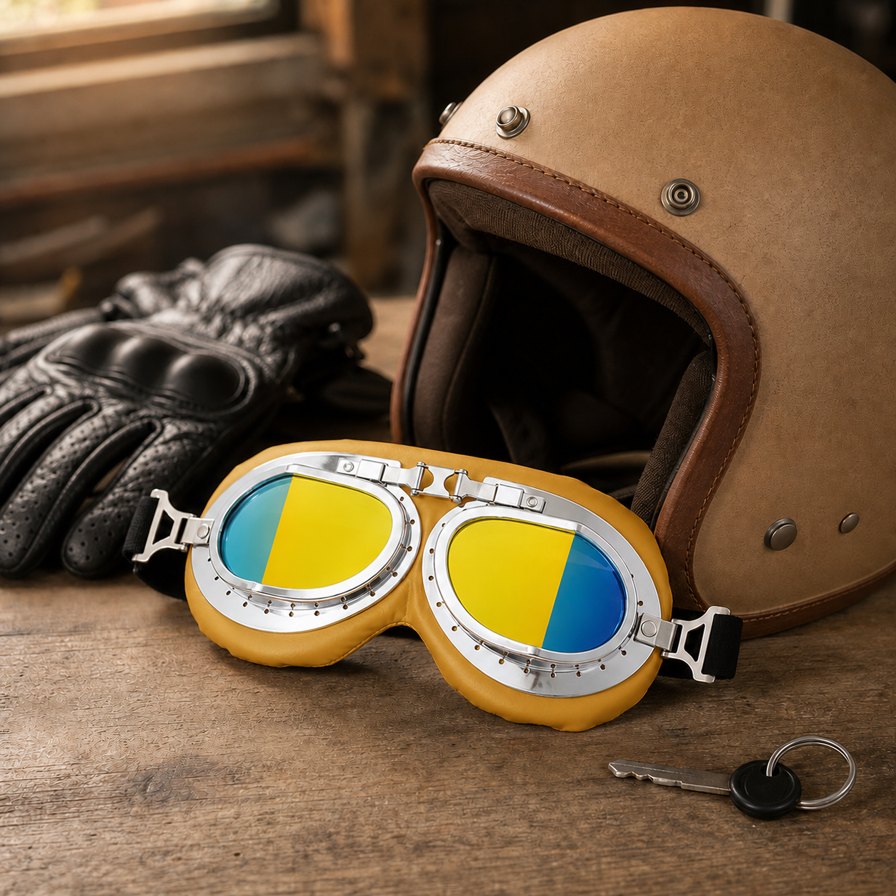 💥Vintage Motorcycle Goggles🕶️