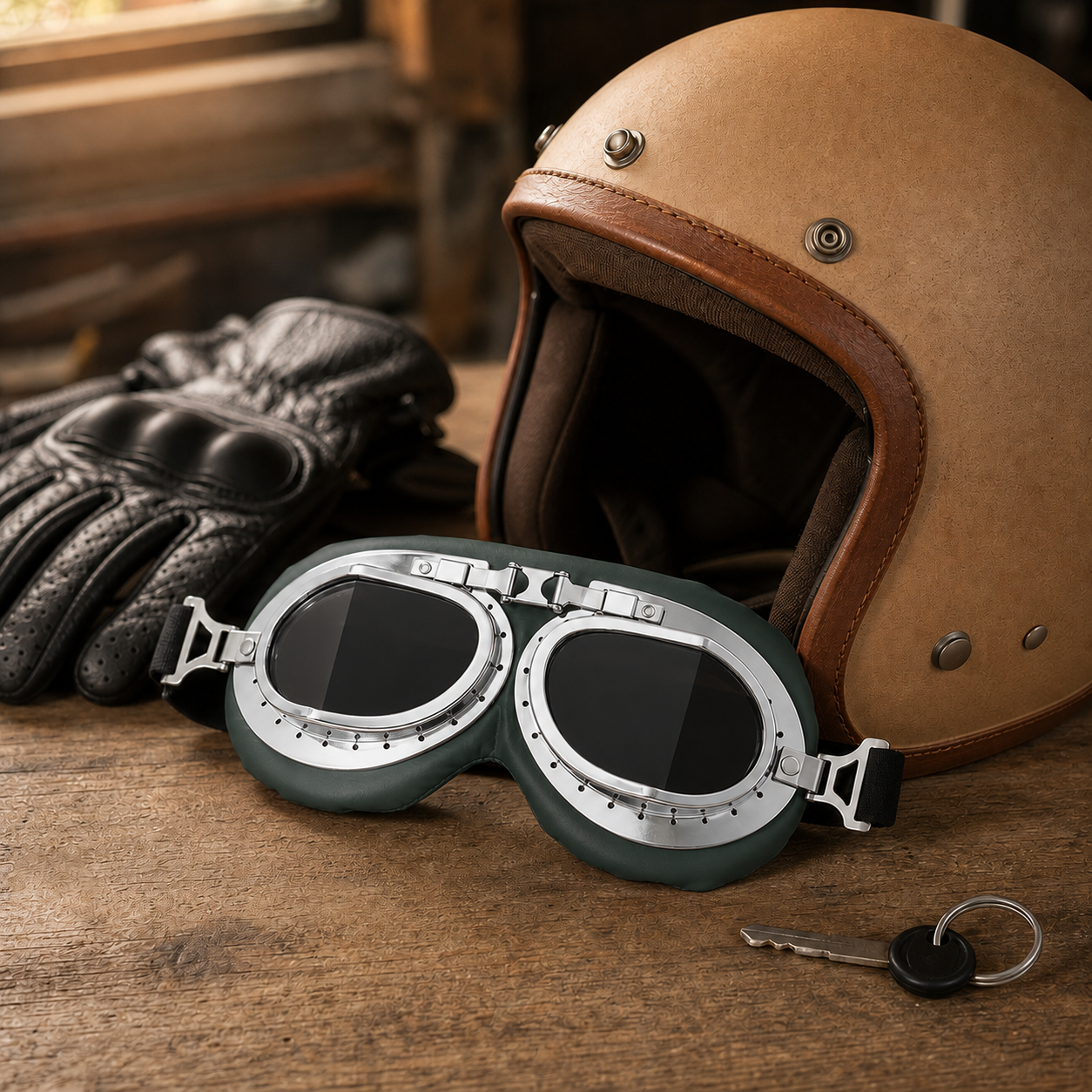 Vintage Motorcycle Goggles🕶️